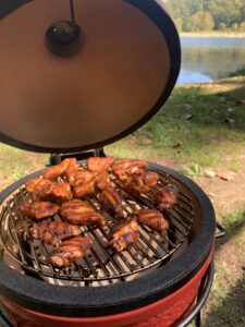 The perfect smoked chicken wings on the smoker